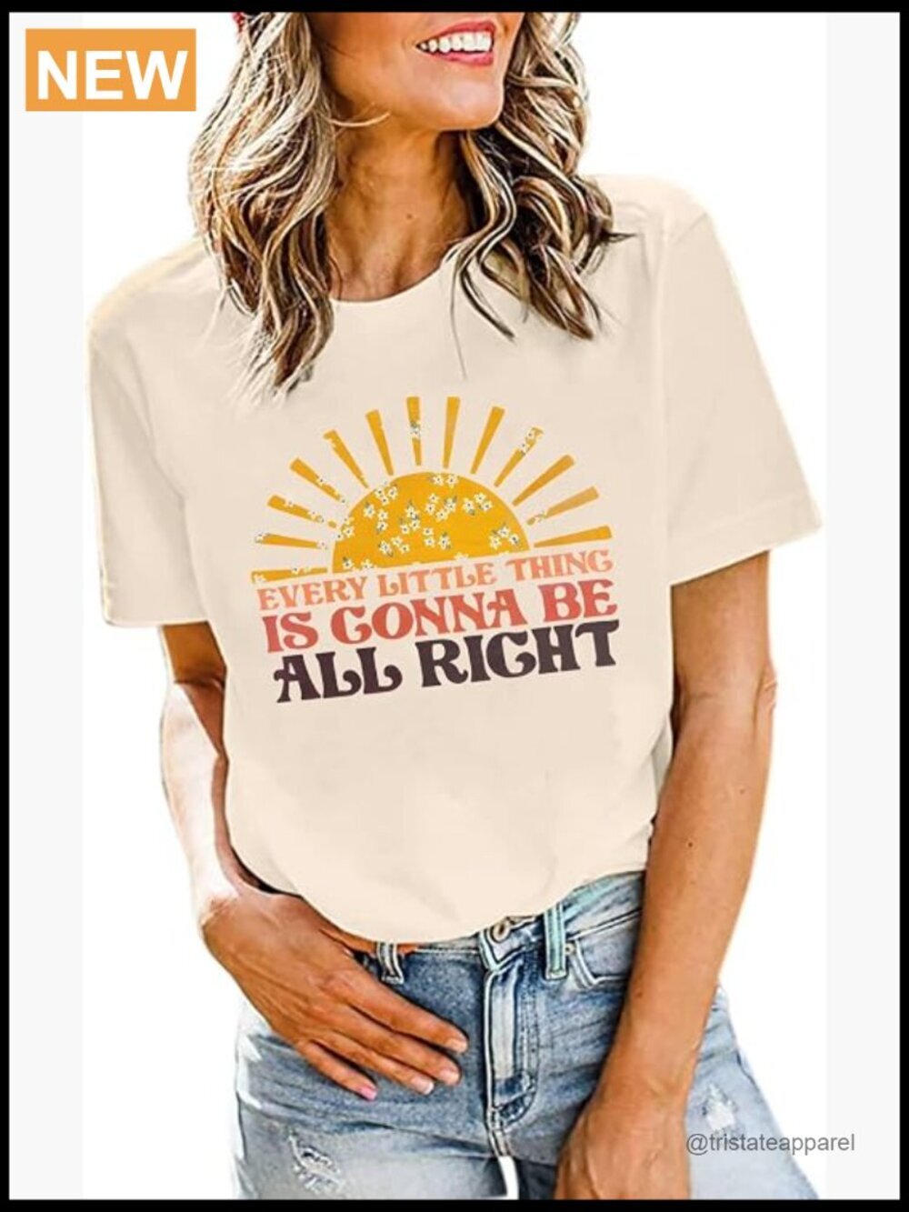 Vintage Letter Print Short Sleeve T-Shirt